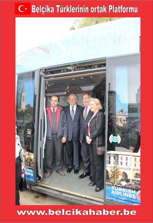 TRAMVAYLAR 3 AY 'DAN BERİ BRÜKSEL'DE TÜRKİYE'Yİ TANITIYOR