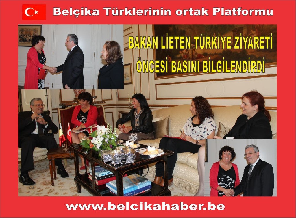 Flaman Başbakan Yardımcısı Lieten, Türkiye Yolculuğu Öncesi Basını bilgilendirdi