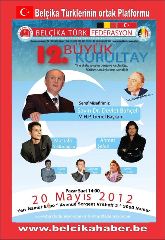 ''Belçika Türk Federasyon Verviers'de küçük kurultayını gerçekleştirdi.''