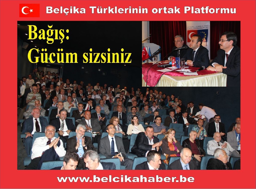 Bağış'tan gurbetçilere: Gücüm sizsiniz