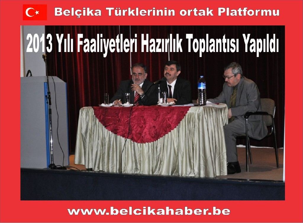2013 Yılı Faaliyetleri Hazırlık Toplantısı Yapıldı