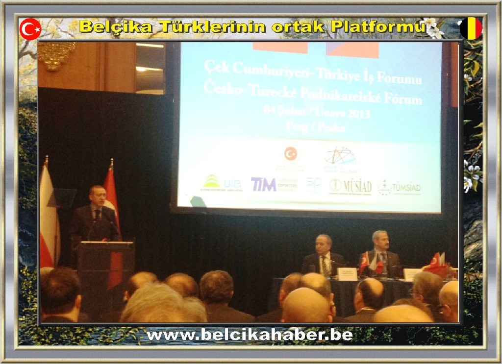 BELÇİKA TÜMSİAD BAŞBAKAN'IN ZİYARETLERİNE İŞTİRAK EDİYOR