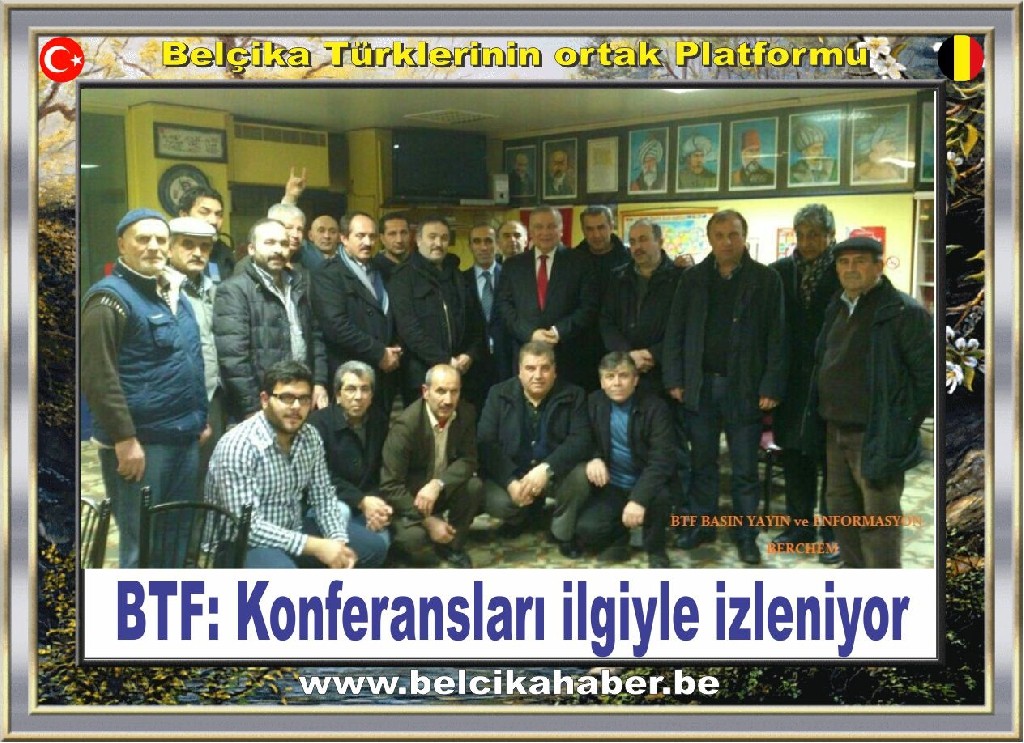 ''B.T.F.'n​in düzenlediğ​i Türk Tarihi ve Seminerler​i büyük ilgi gördü''