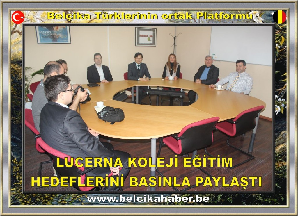 LUCERNA KOLEJİ EĞİTİM HEDEFLERİNİ BASINLA PAYLAŞTI