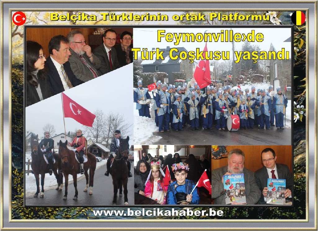 FAYMONVILLE KARNAVAL'DA TÜRK COŞKUSU YAŞANDI