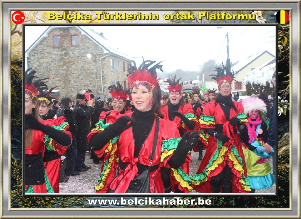 FAYMONVILLE KARNAVAL'DA TÜRK COŞKUSU YAŞANDI