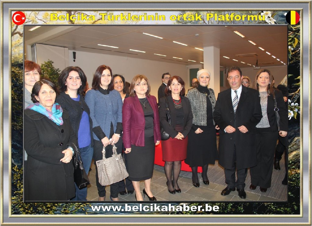 BAKAN ŞAHİN BRÜKSEL'DE STK TEMSİLCİLERİYLE GÖRÜŞTÜ