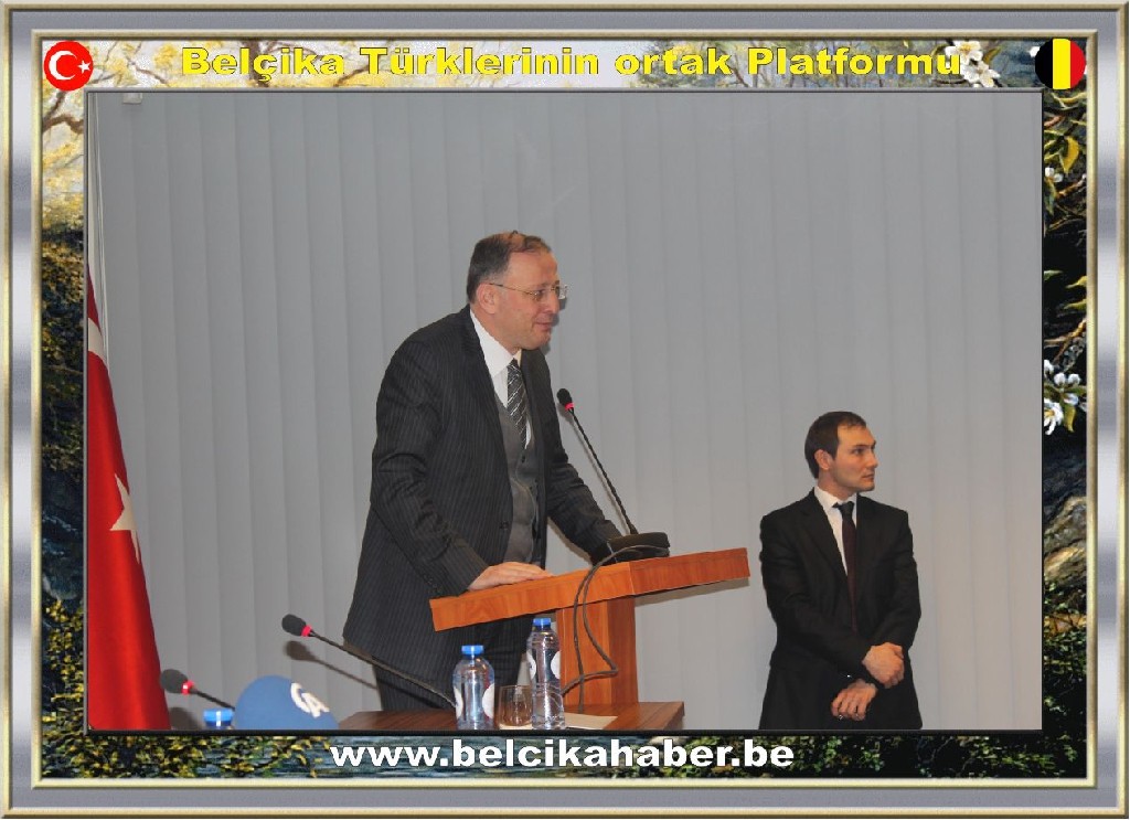 BAKAN ŞAHİN BRÜKSEL'DE STK TEMSİLCİLERİYLE GÖRÜŞTÜ
