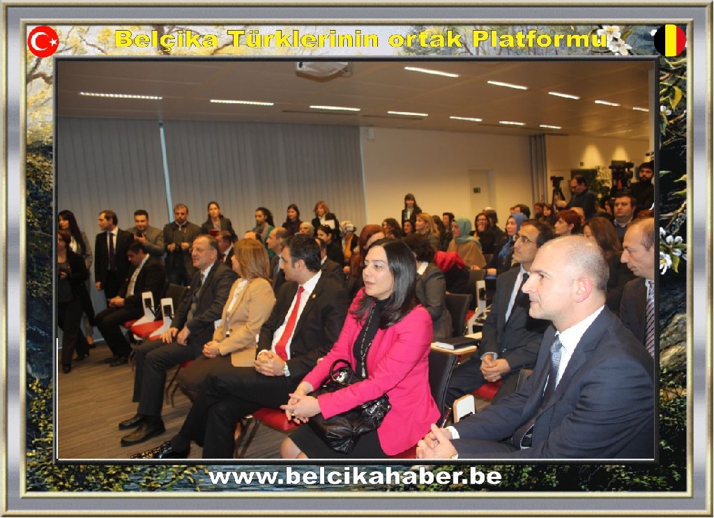 BAKAN ŞAHİN BRÜKSEL'DE STK TEMSİLCİLERİYLE GÖRÜŞTÜ