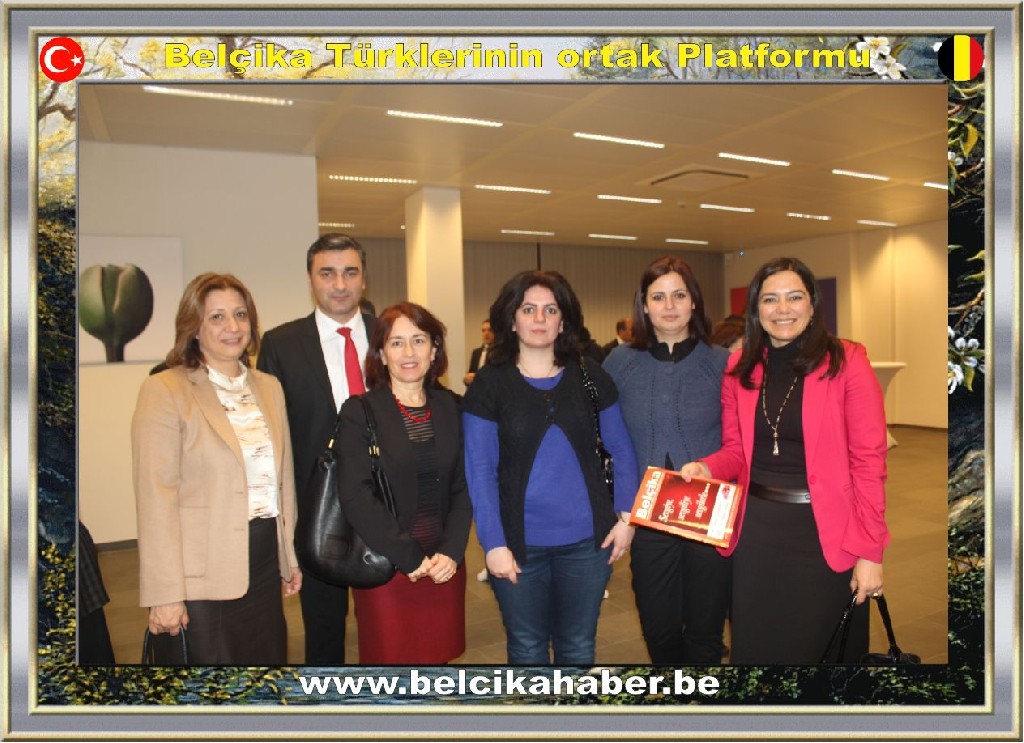 BAKAN ŞAHİN BRÜKSEL'DE STK TEMSİLCİLERİYLE GÖRÜŞTÜ