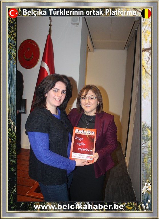 BAKAN ŞAHİN BRÜKSEL'DE STK TEMSİLCİLERİYLE GÖRÜŞTÜ