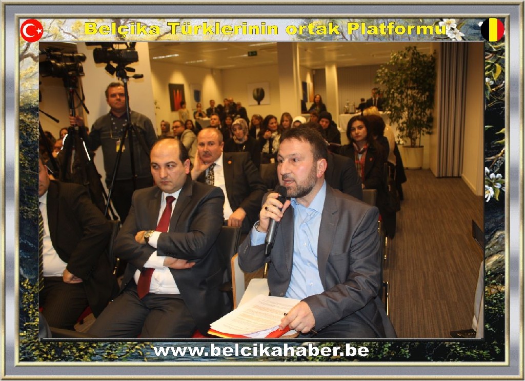 BAKAN ŞAHİN BRÜKSEL'DE STK TEMSİLCİLERİYLE GÖRÜŞTÜ