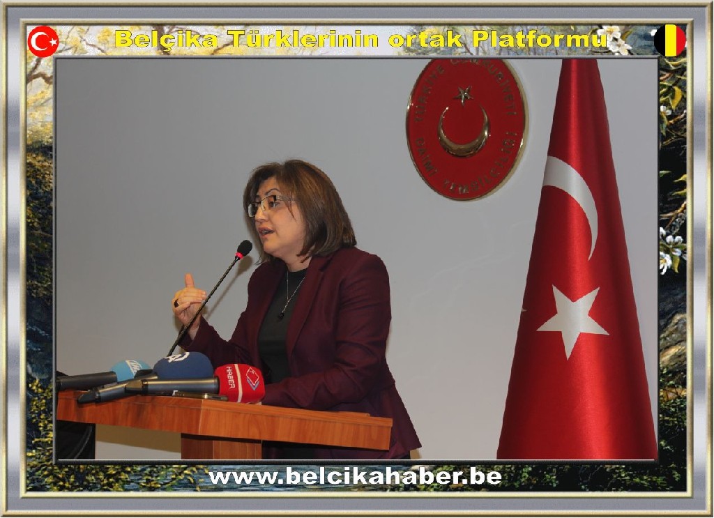 BAKAN ŞAHİN BRÜKSEL'DE STK TEMSİLCİLERİYLE GÖRÜŞTÜ