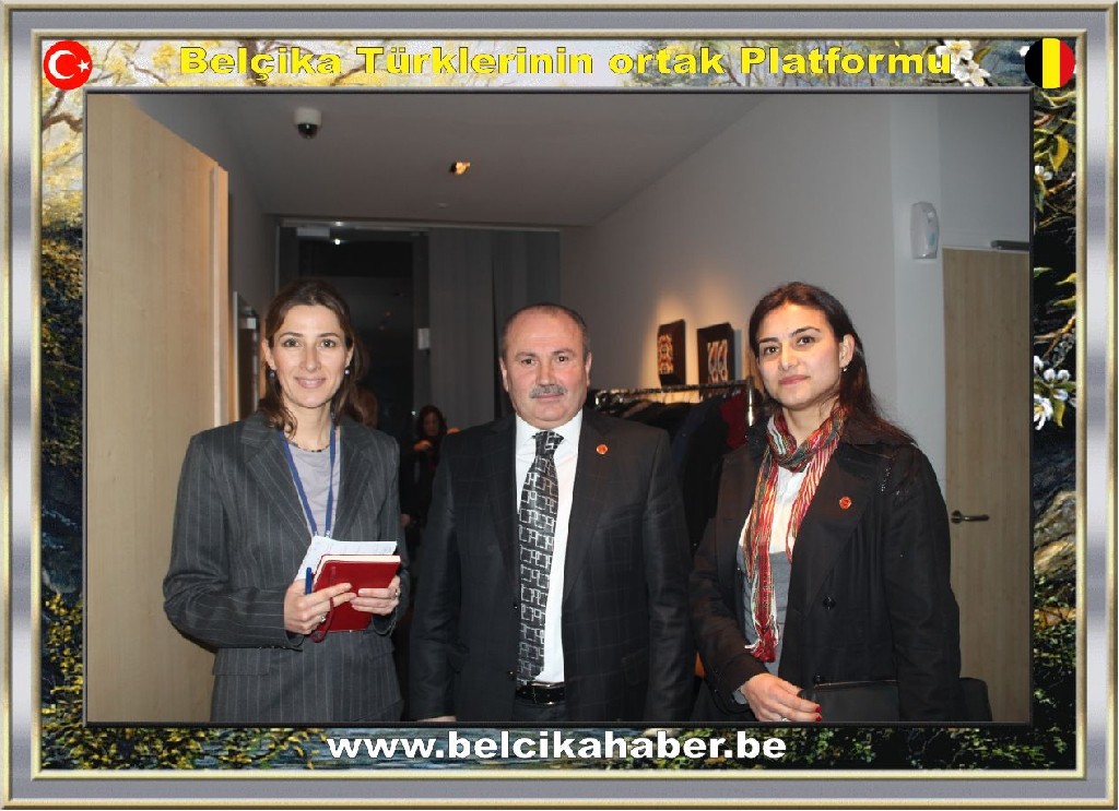 BAKAN ŞAHİN BRÜKSEL'DE STK TEMSİLCİLERİYLE GÖRÜŞTÜ