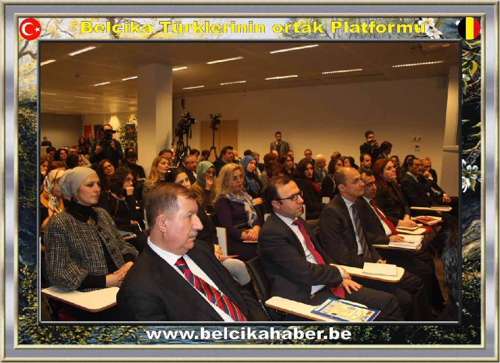 BAKAN ŞAHİN BRÜKSEL'DE STK TEMSİLCİLERİYLE GÖRÜŞTÜ