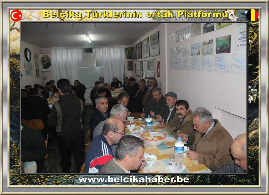 ERENLER DERNEĞİ ONURSAL BAŞKANI HALİL ŞAHBAZ'DAN İHSAN YEMEĞİ