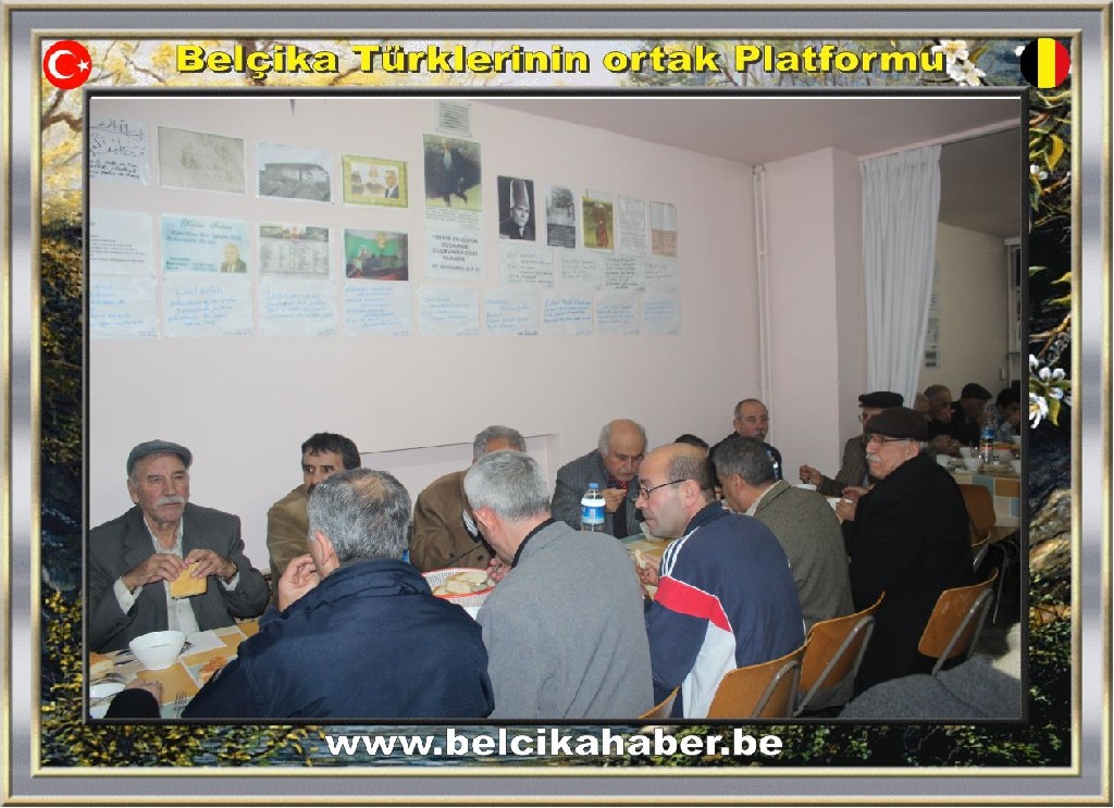 ERENLER DERNEĞİ ONURSAL BAŞKANI HALİL ŞAHBAZ'DAN İHSAN YEMEĞİ