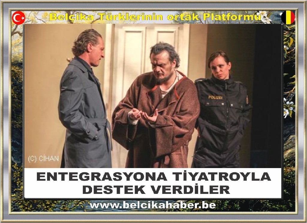 ENTEGRASYONA TİYATROYLA DESTEK VERDİLER