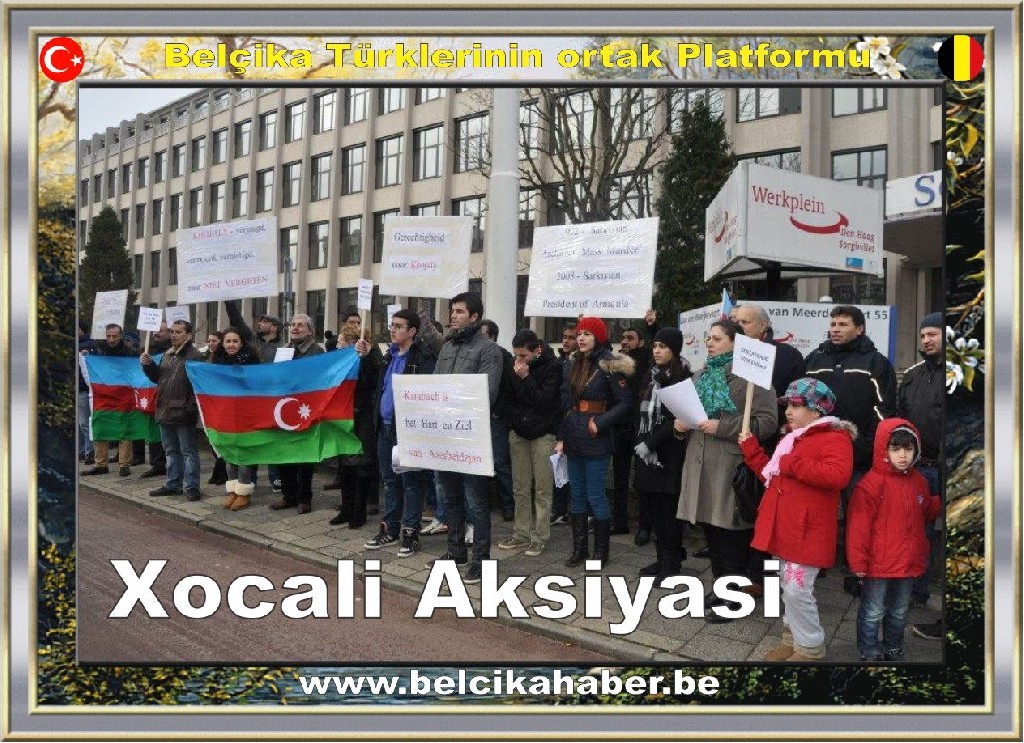HOLLANDA'DA Xocali Aksiyasi