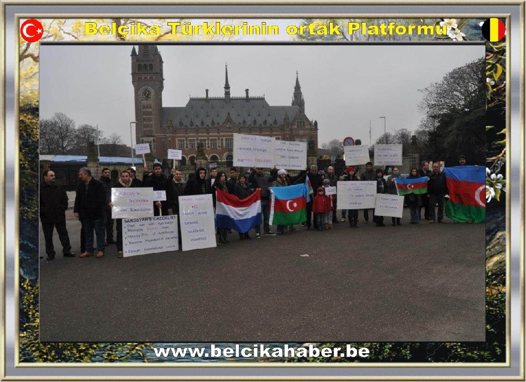 HOLLANDA'DA Xocali Aksiyasi