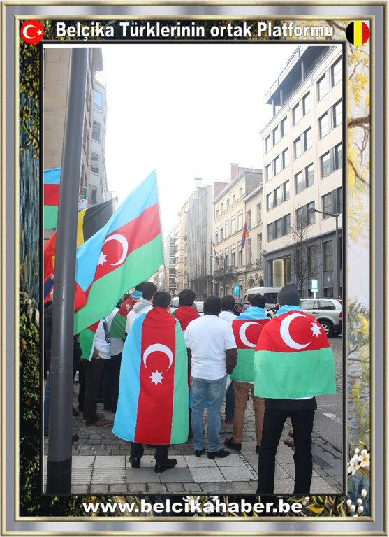 Hocalı Katliamı Brüksel'de Protesto Edildi