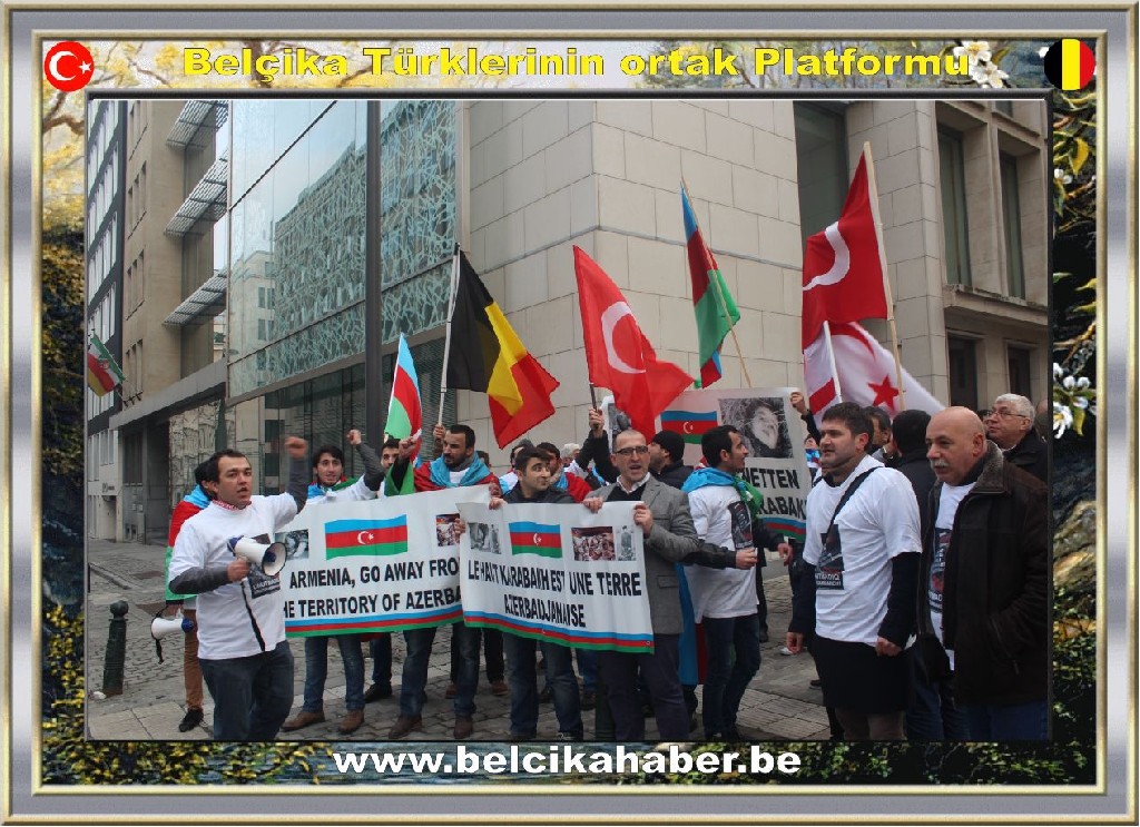 Hocalı Katliamı Brüksel'de Protesto Edildi