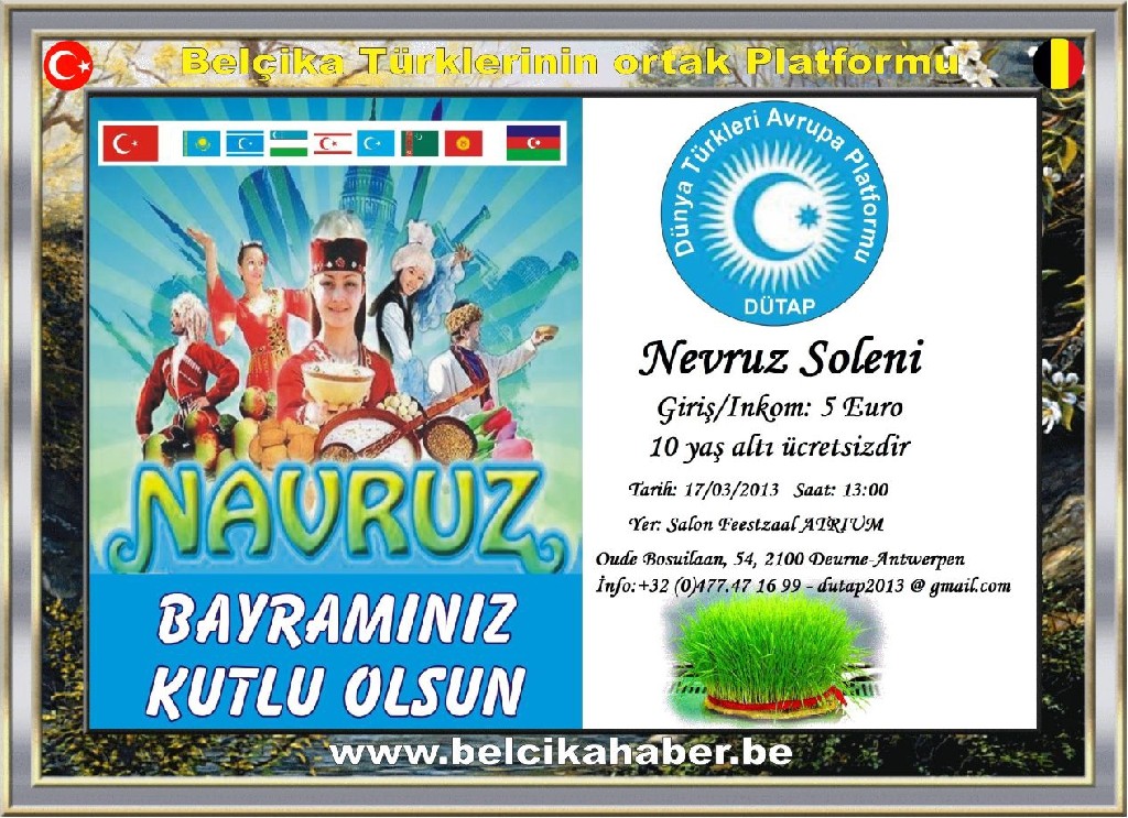 YENİ OLUŞTURULAN PLATFORM DÜTAP'IN İLK ETKİNLİĞİ 'NEVRUZ ŞÖLENİ' OLACAK