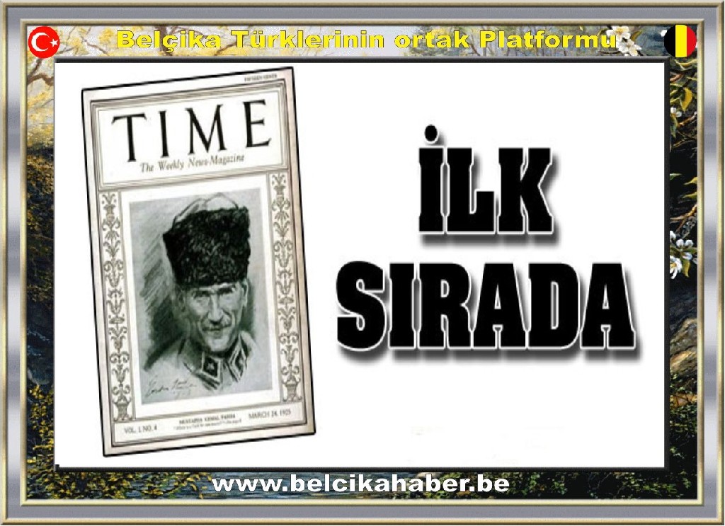 Atatürk, ilk sırada