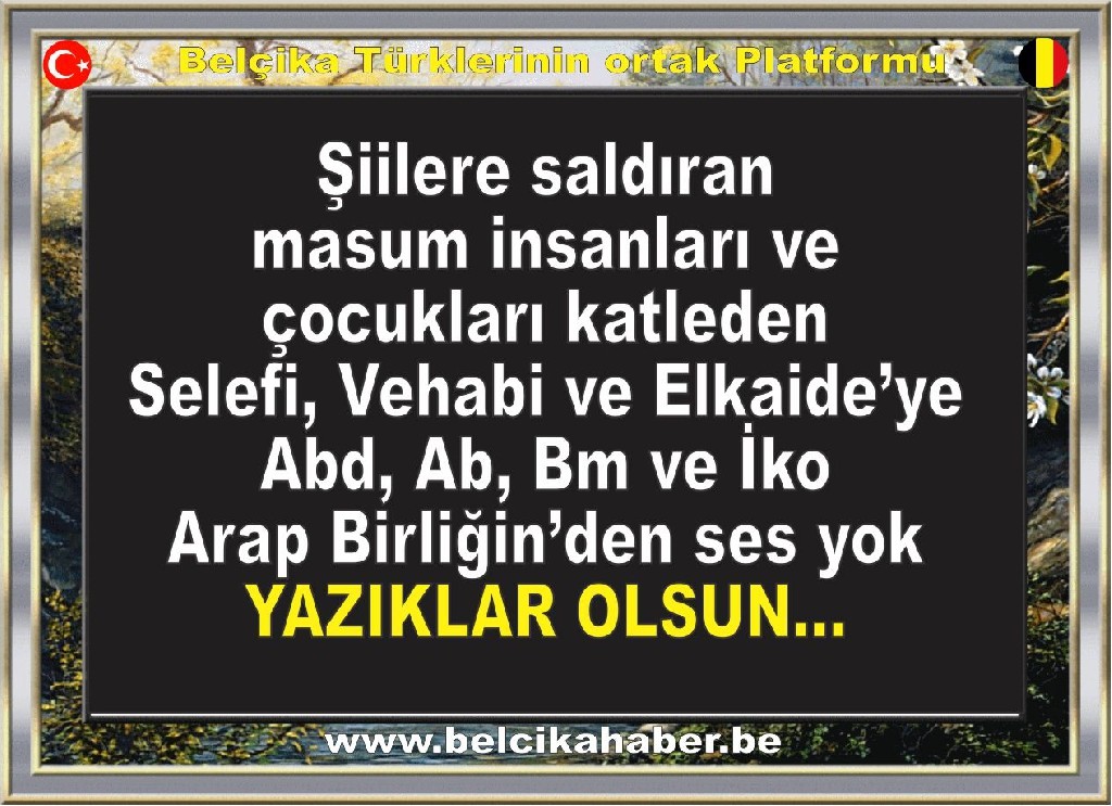 KATİLLER SÜRÜSÜ ŞİİLERE SALDIRIYOR, DÜNYA SEYREDİYOR!