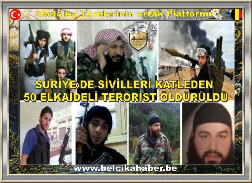Suriye'de Ölen Kaideli 50 Teröristin Adını Yayınladı