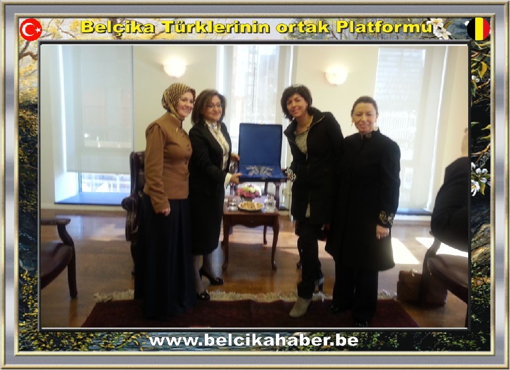 Mahinur Özdemir ve Joëlle Milquet BM Kadın Konferansı'nda Belçika'yı temsil etti