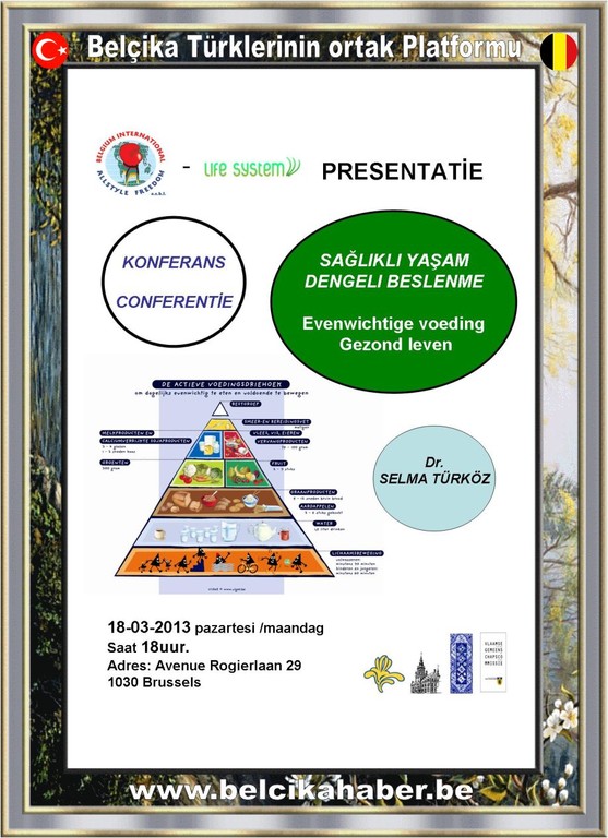 BIAF-LIFE SYSTEM'DEN 'SAĞLIKLI YAĞAM DENGELI BESLENME' konferansı