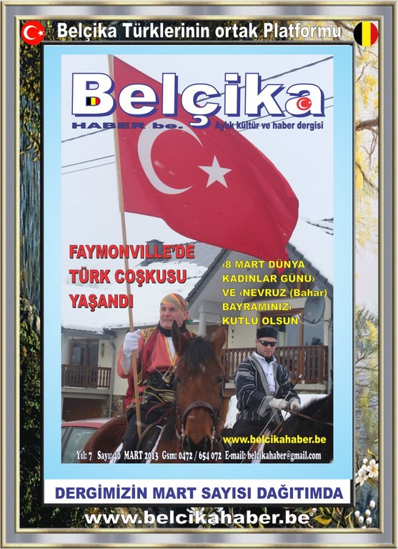 DERGİMİZİN MART (40.) SAYISI DAĞITILIYOR