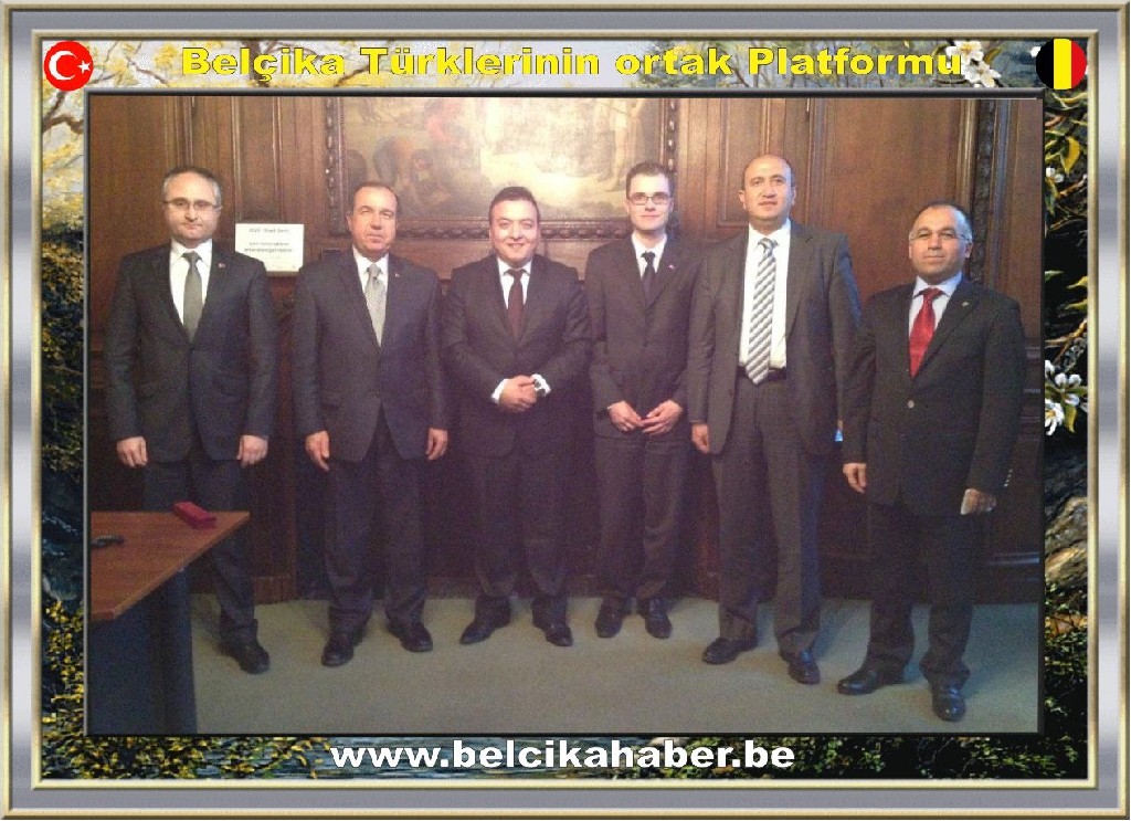 AB BAKAN YARDIMCISI DR. BÜYÜKKAYA BAŞKAN YARDIMCISI TAPMAZ'I TEBRİK ETTİ