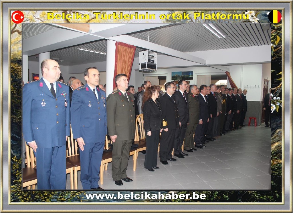 ÇANAKKALE ŞEHİTLERİ BRÜKSEL'DE ANILDI