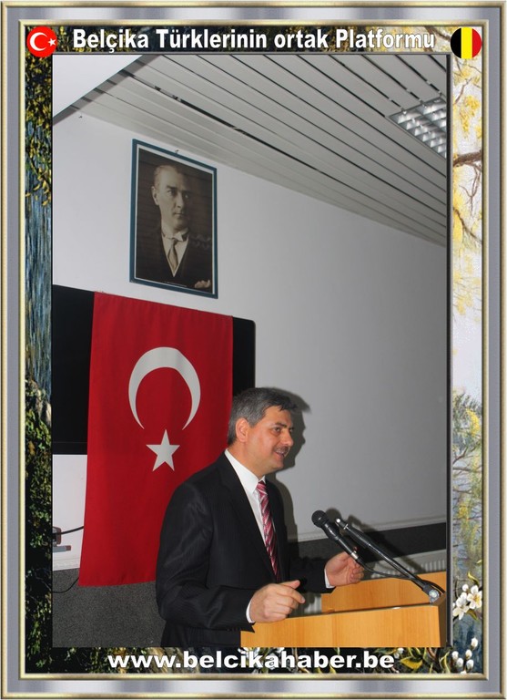 ÇANAKKALE ŞEHİTLERİ BRÜKSEL'DE ANILDI