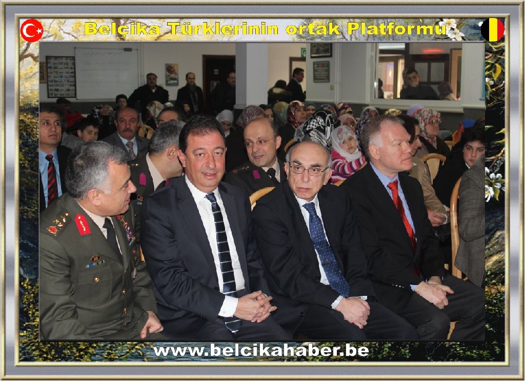 ÇANAKKALE ŞEHİTLERİ BRÜKSEL'DE ANILDI