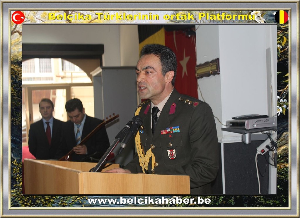 ÇANAKKALE ŞEHİTLERİ BRÜKSEL'DE ANILDI