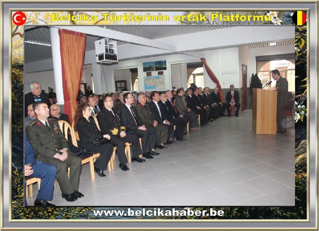 ÇANAKKALE ŞEHİTLERİ BRÜKSEL'DE ANILDI
