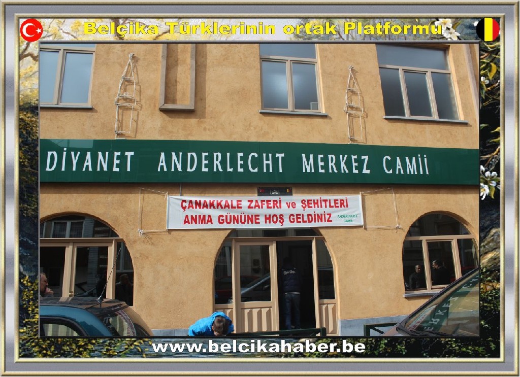 ÇANAKKALE ŞEHİTLERİ BRÜKSEL'DE ANILDI