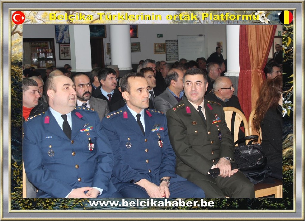 ÇANAKKALE ŞEHİTLERİ BRÜKSEL'DE ANILDI