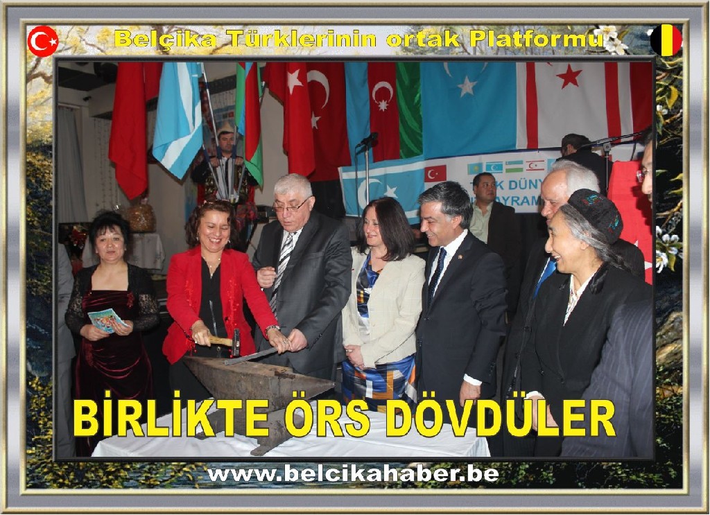 TÜRK DÜNYASI ANVERS'DE NEVRUZ BAYRAMINI COŞKUYLA KUTLADI