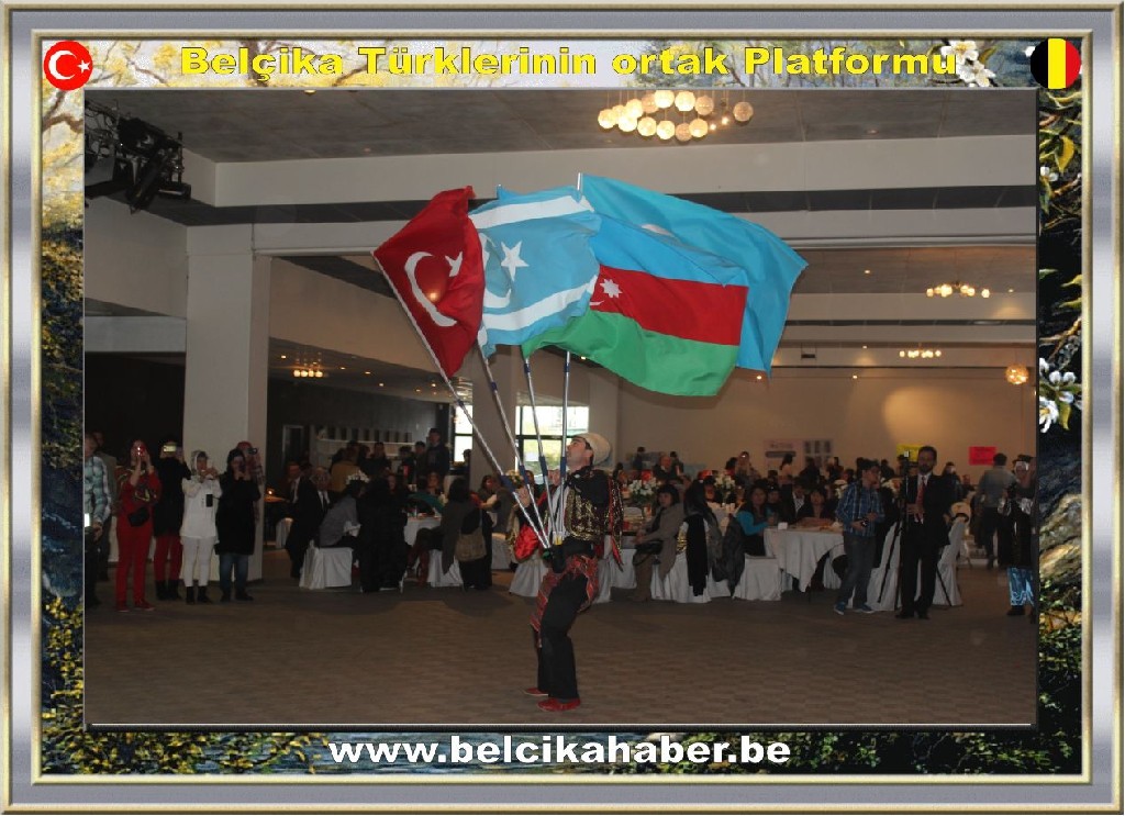 TÜRK DÜNYASI ANVERS'DE NEVRUZ BAYRAMINI COŞKUYLA KUTLADI