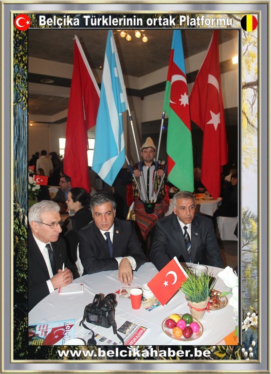 TÜRK DÜNYASI ANVERS'DE NEVRUZ BAYRAMINI COŞKUYLA KUTLADI