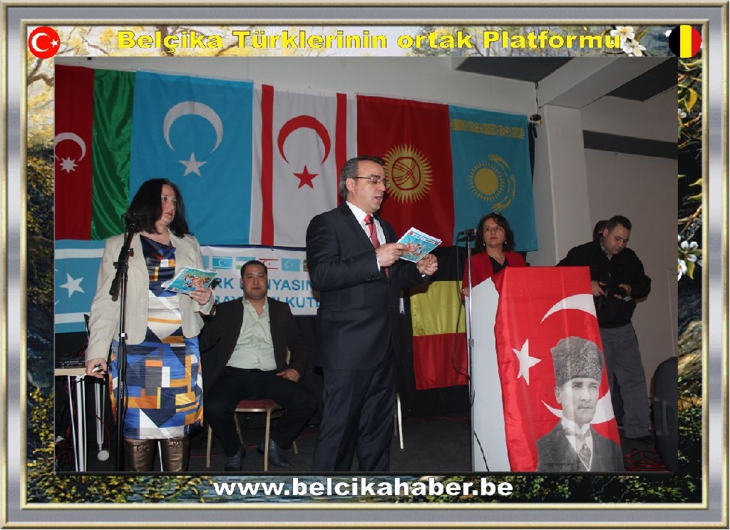 TÜRK DÜNYASI ANVERS'DE NEVRUZ BAYRAMINI COŞKUYLA KUTLADI