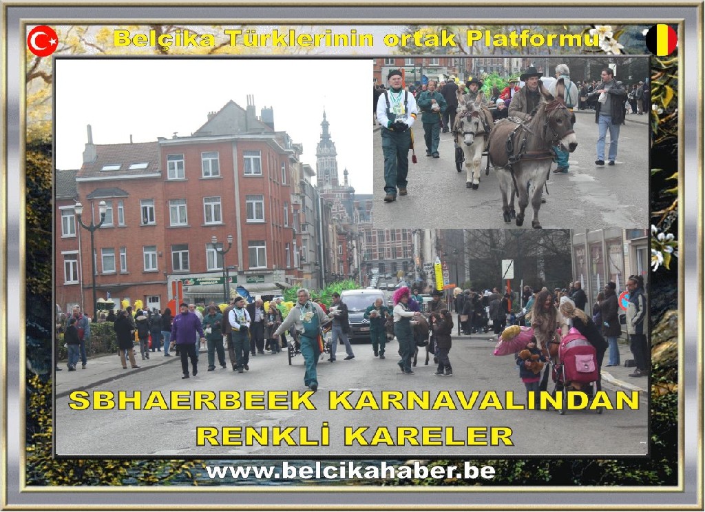 SCHAERBEEK KARNAVALINDAN RENKLİ GÖRÜNTÜLER