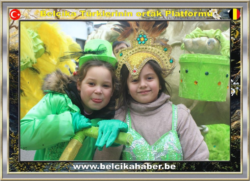 SCHAERBEEK KARNAVALINDAN RENKLİ GÖRÜNTÜLER
