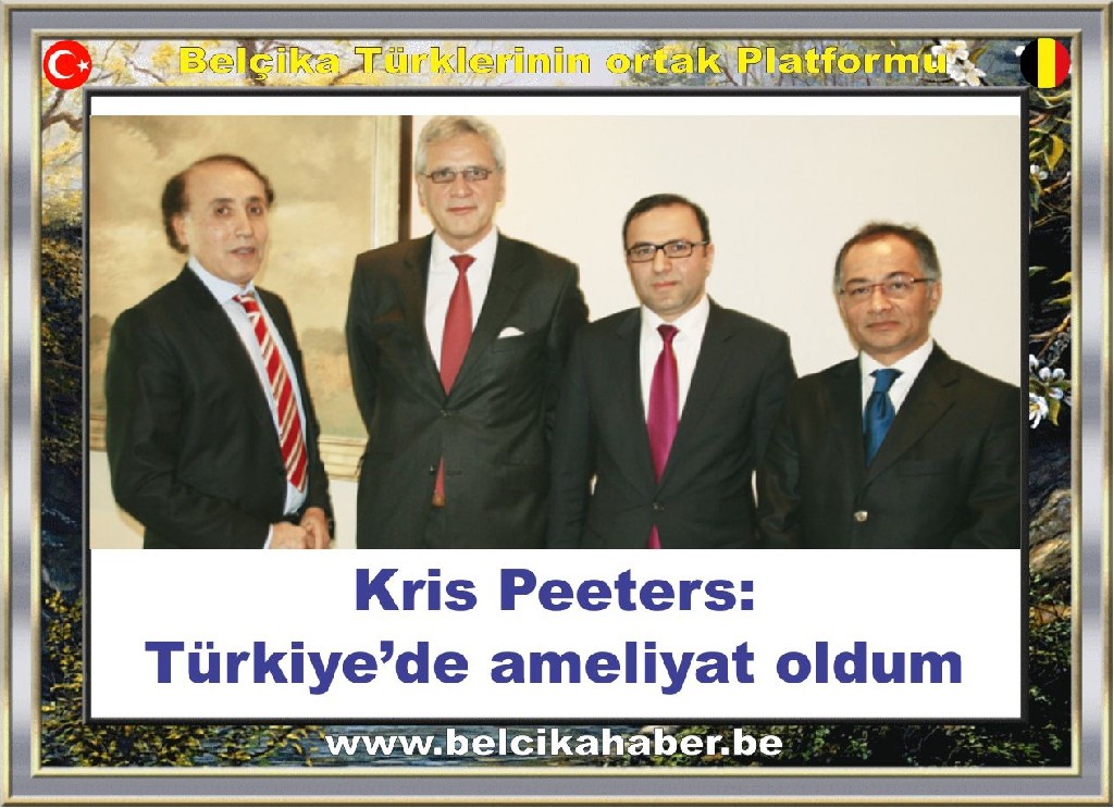 Flaman Başbakan Peeters’den Hürriyet’e özel açıklamalar. 