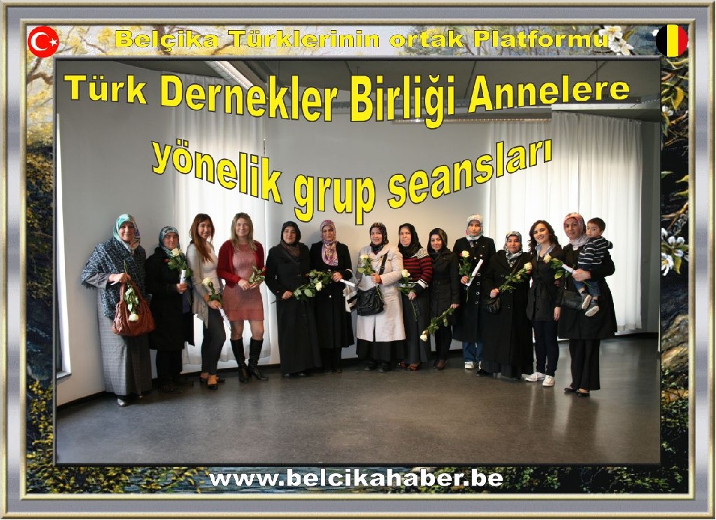 Türk Dernekler Birliği Annelere yönelik grup seansları