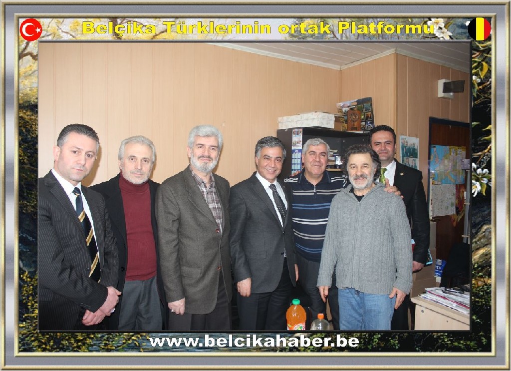 MİLLETVEKİLİ ÖZGÜNDÜZ VE BİF BELÇİKA HABER BE'Yİ ZİYARET ETTİ